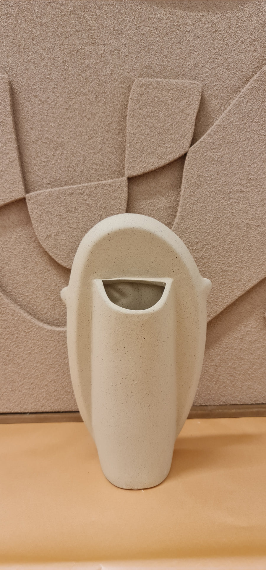 Stone Face Vase