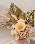 Gold Dusty Pink Arrangement