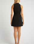 Blazer dress-black